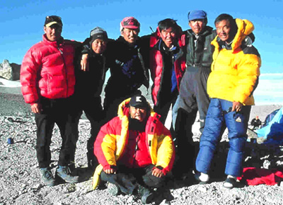 2001テレビ朝日「ネイチャリングスペシャル　西田敏行　米大陸最高峰　アコンカグアに挑む」